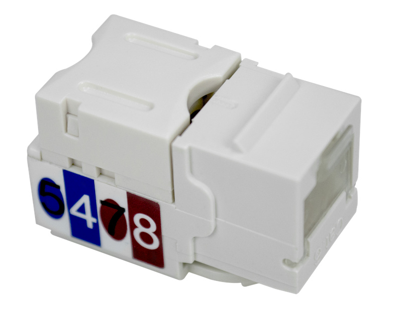 六類非屏蔽RJ45模塊 （ML-6-M）